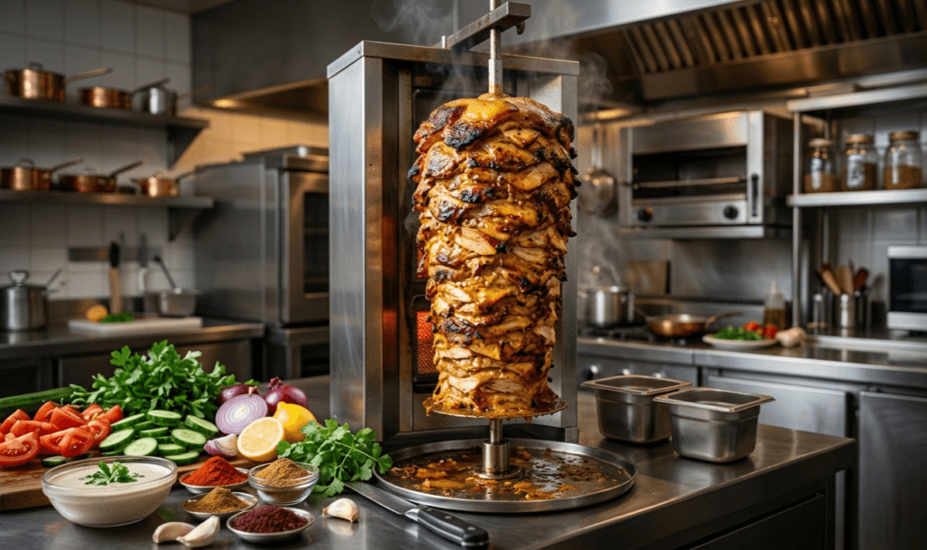 هل تبحث عن طريقة تحضير الشاورما السوريا – التركية (دونر الكباب ) بنفس جودتها و طعمتها؟ وتعرف على أسرارها