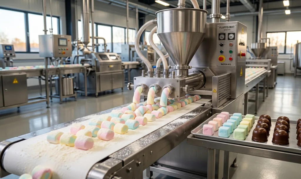 Türkiye’den geçerek dünyanın her yerine ulaşan marshmallow’ları üretmeye başlayın.