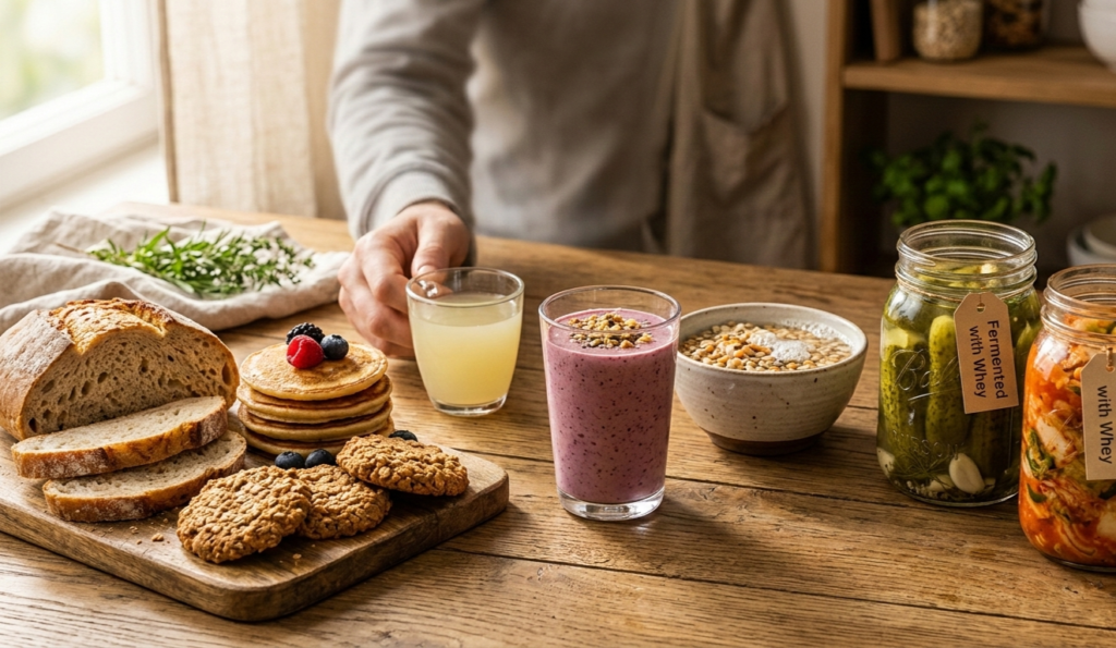 كيفية الاستفادة من مصل اللبن الشرش