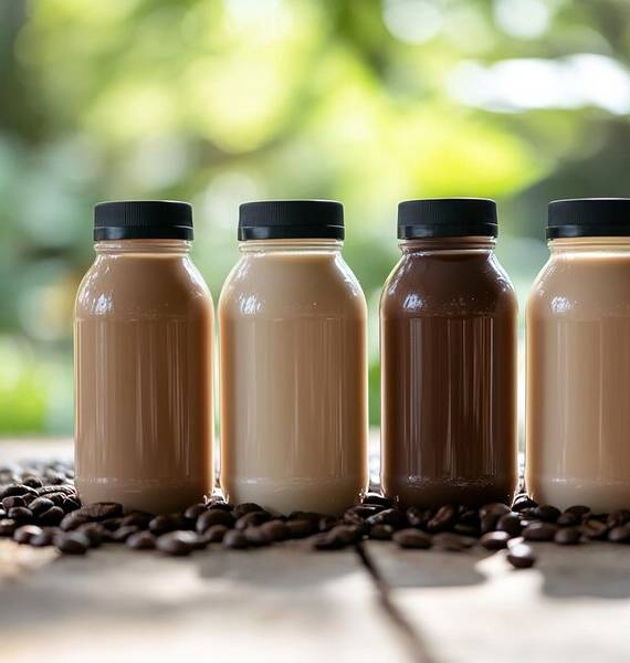 القهوة
زيادة كثافة الرغوة
