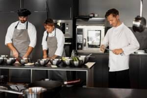 Create a central kitchen Equip a central kitchen