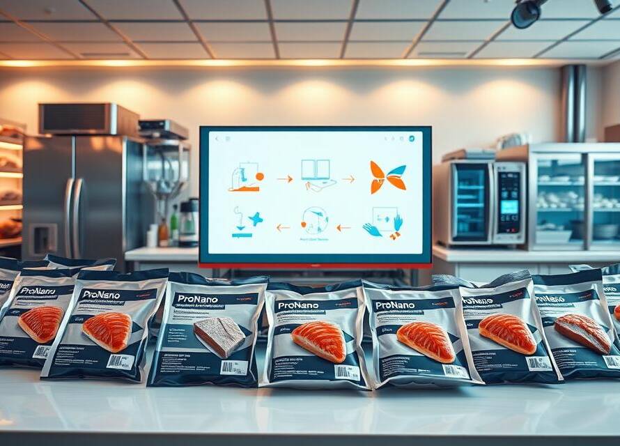 عرض منتجات المأكولات البحرية المجمدة يبرز الابتكار والتغليف المتميز وطرق التحضير الحديثة