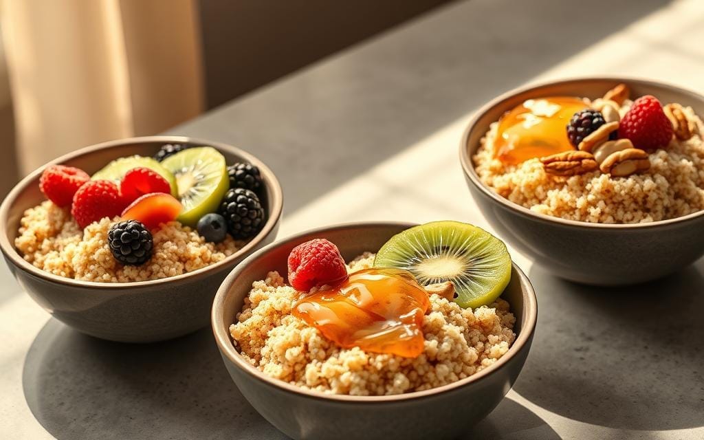 Quinoa, chia, and amaranth
