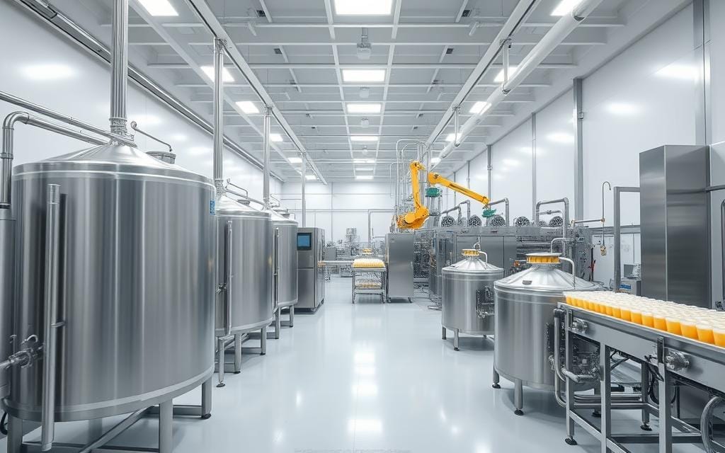 Liquid egg processing plant