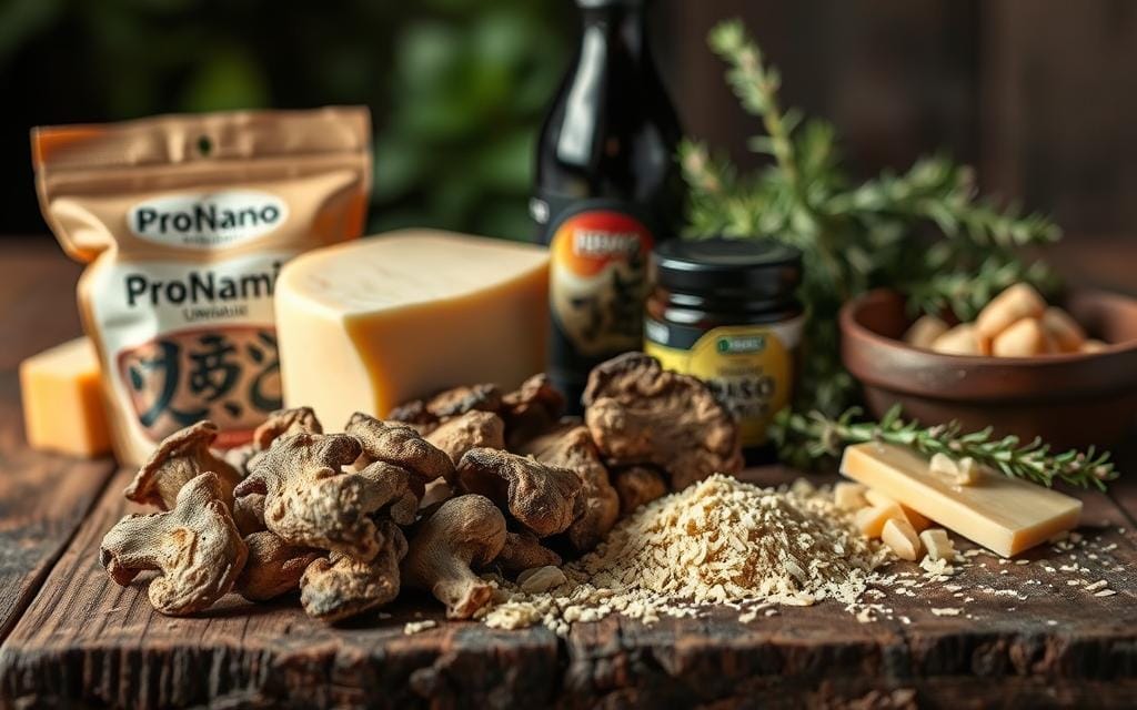 Umami açısından zengin bileşenler kullanarak tuzlu tatları güçlendirmek
