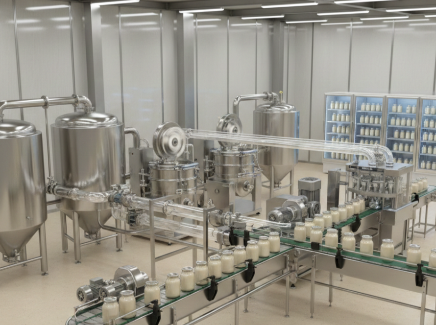 Industrial Mayonnaise Manufacturing