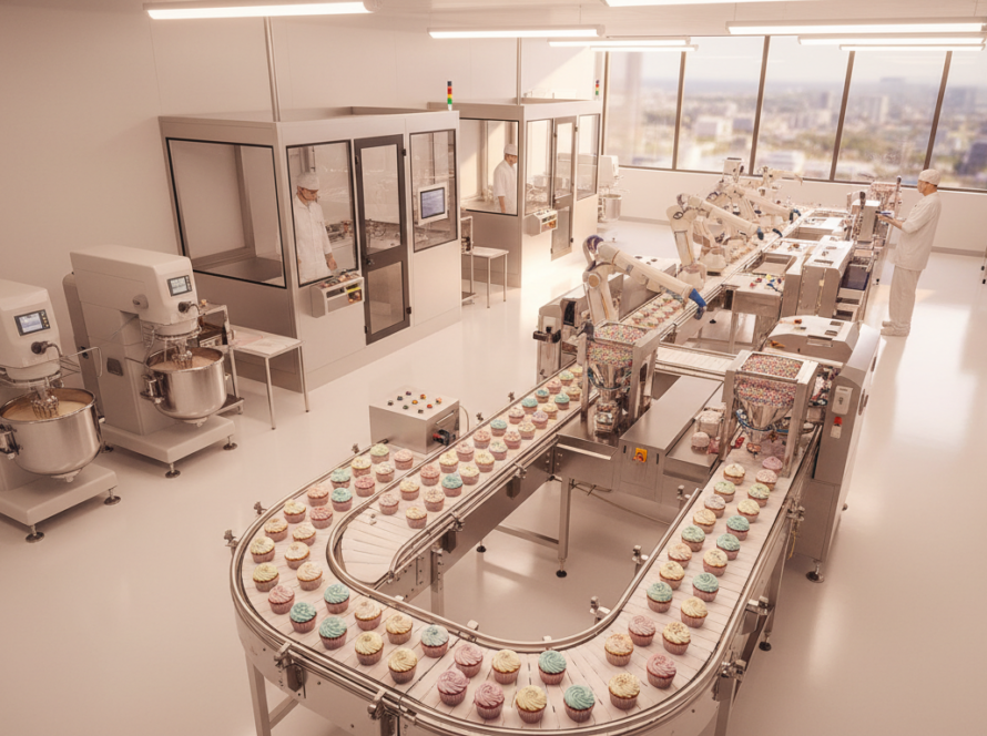 a successful cupcake factory