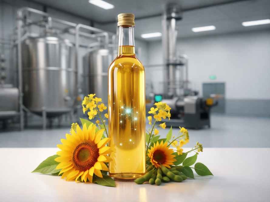 refined vegetable oil