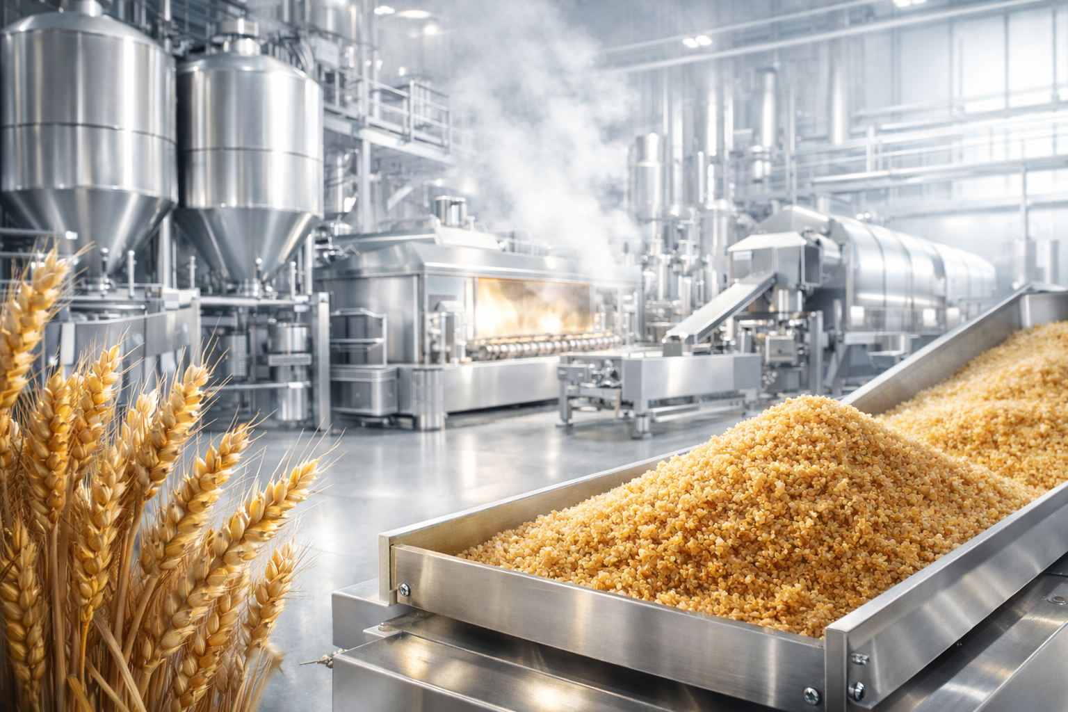 bulgur manufacturing