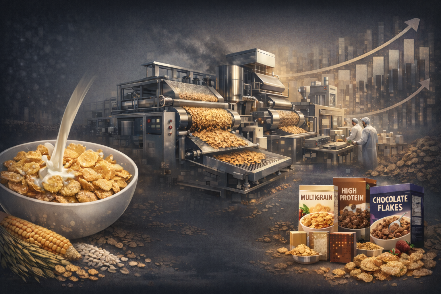 Cereal Flakes Production