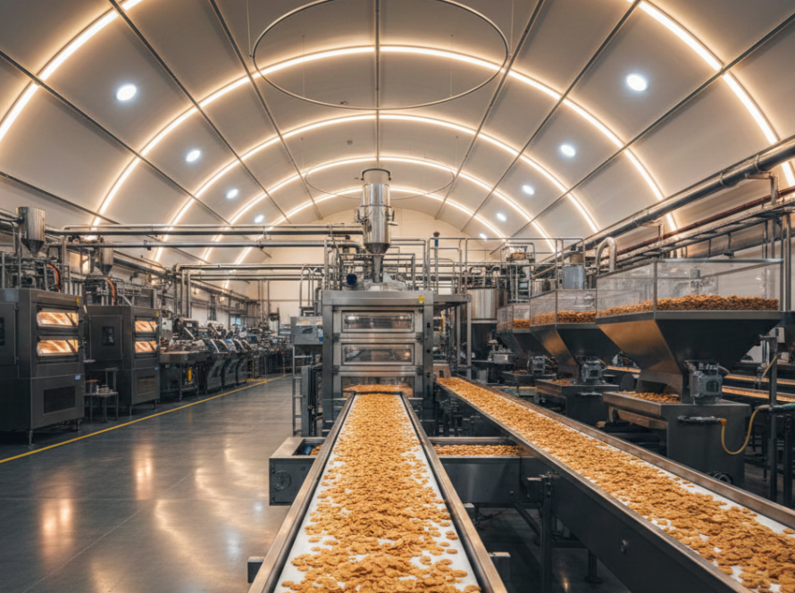 Cereal Flakes Production