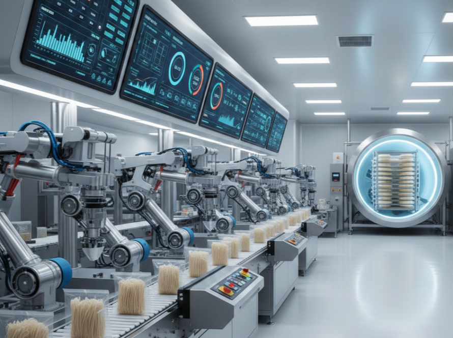 Industrial Noodle Production