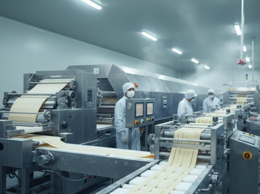 Industrial Noodle Production