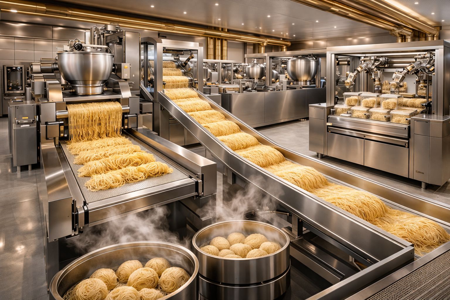 Industrial Noodle Production