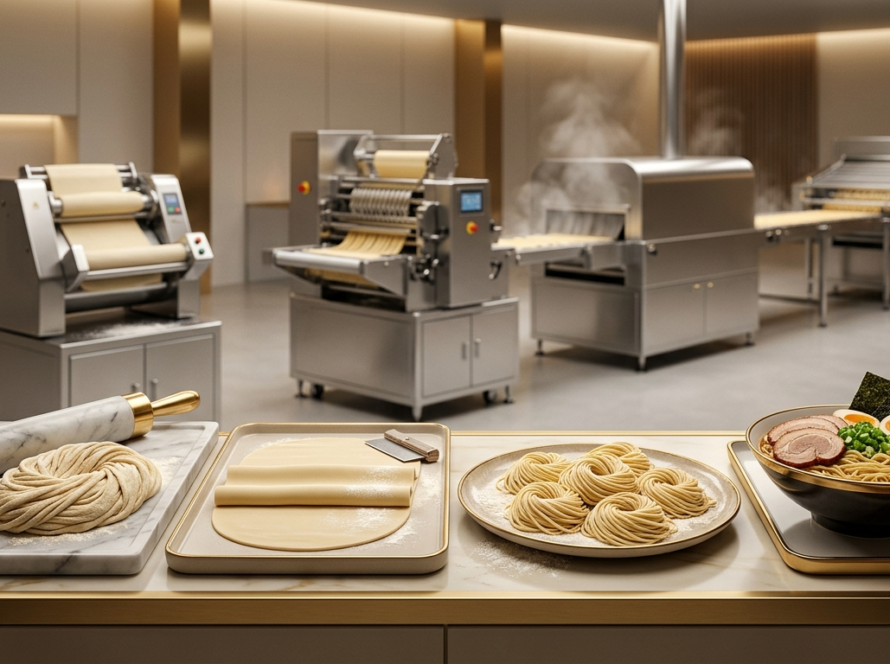 Industrial Noodle Production