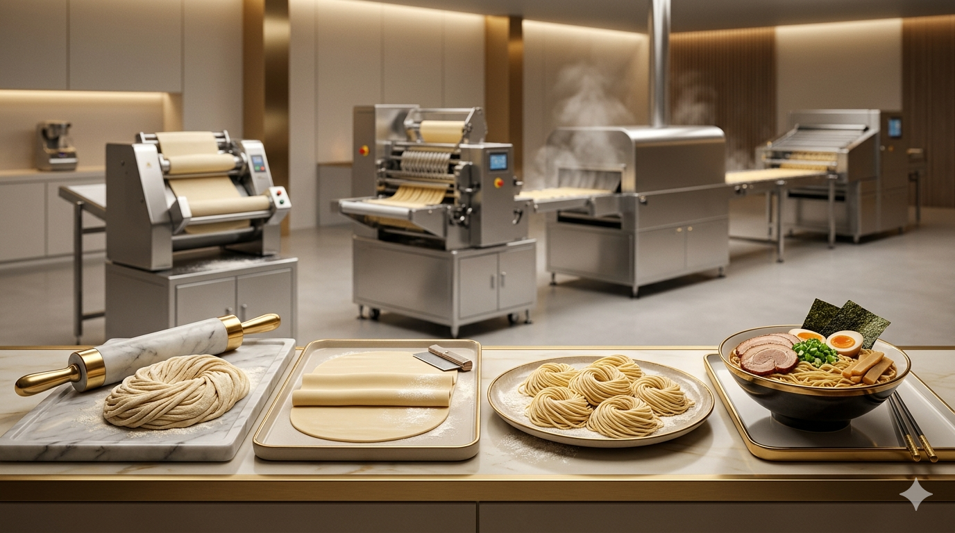 Industrial Noodle Production