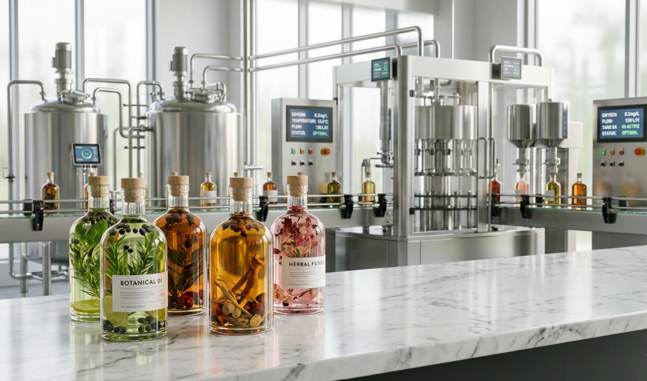 Non-Alcoholic Plant-Based Spirits