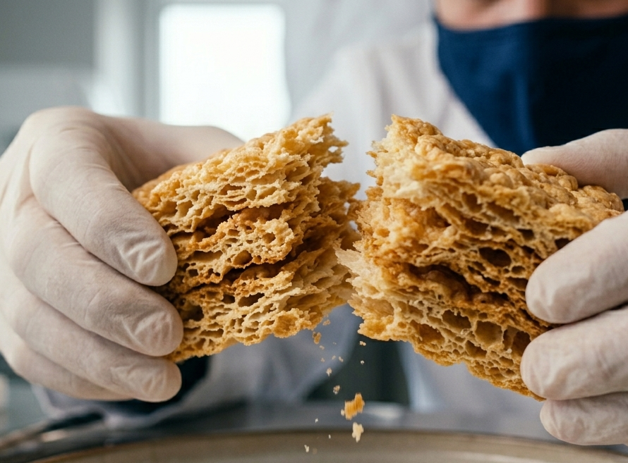 Edible Satiety Aerogel Foams